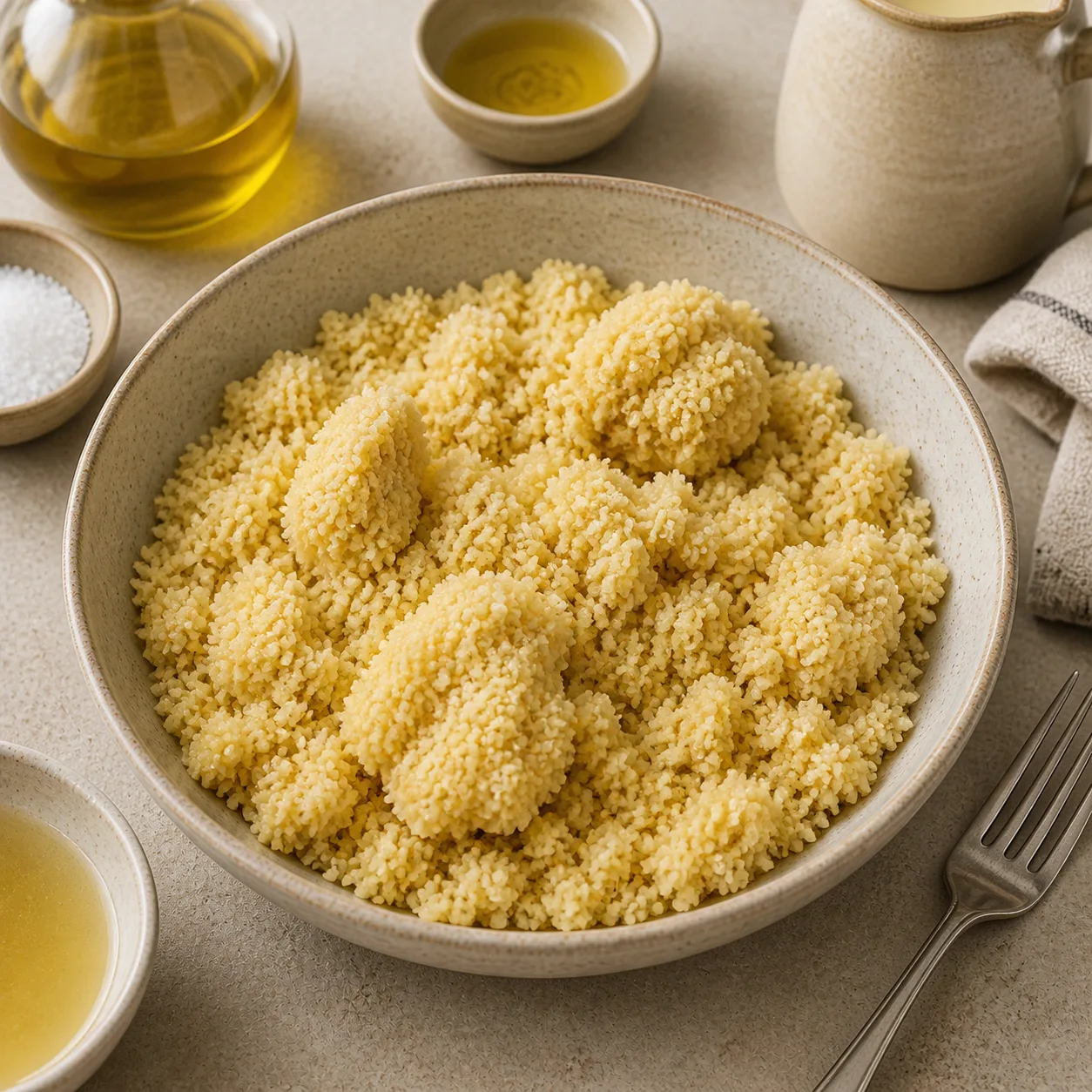 Couscous Clumping