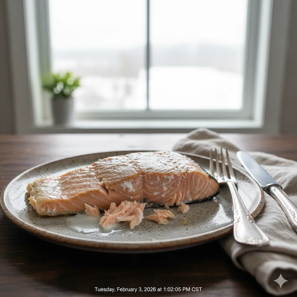 Overcooked Salmon